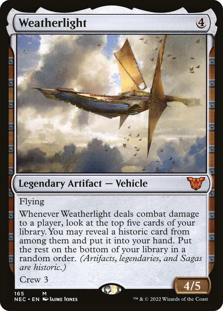 Weatherlight (NEC-165) - Neon Dynasty Commander