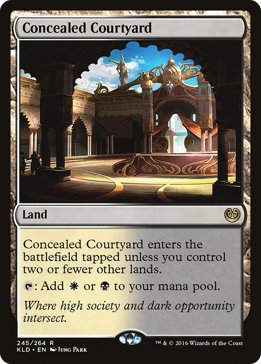 Concealed Courtyard (KLD-245) - Kaladesh Foil