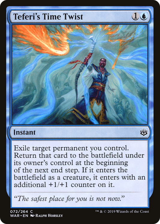 Teferi's Time Twist (WAR-072) - War of the Spark Foil