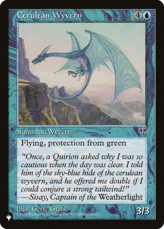 Cerulean Wyvern (LIST-MIR-57) - The List