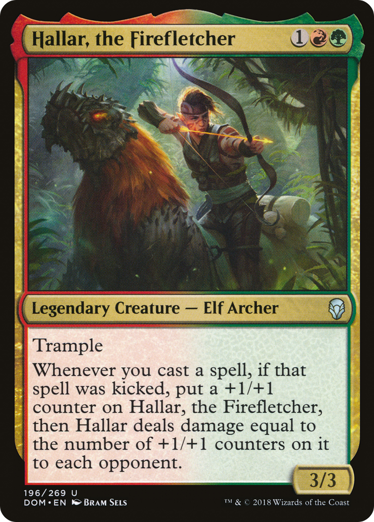 Hallar, the Firefletcher (DOM-196) - Dominaria