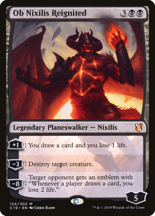 Ob Nixilis Reignited (C19-124) - Commander 2019