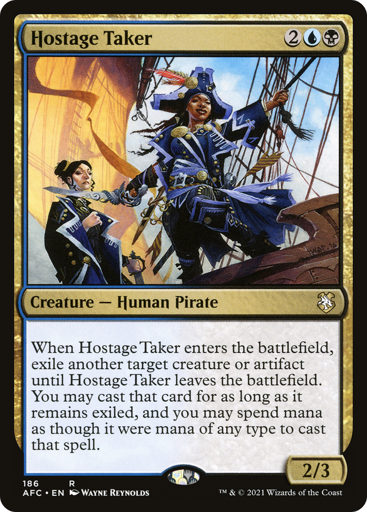 Hostage Taker (AFC-186) - Forgotten Realms Commander