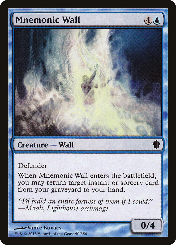 Mnemonic Wall (C13-050) - Commander 2013