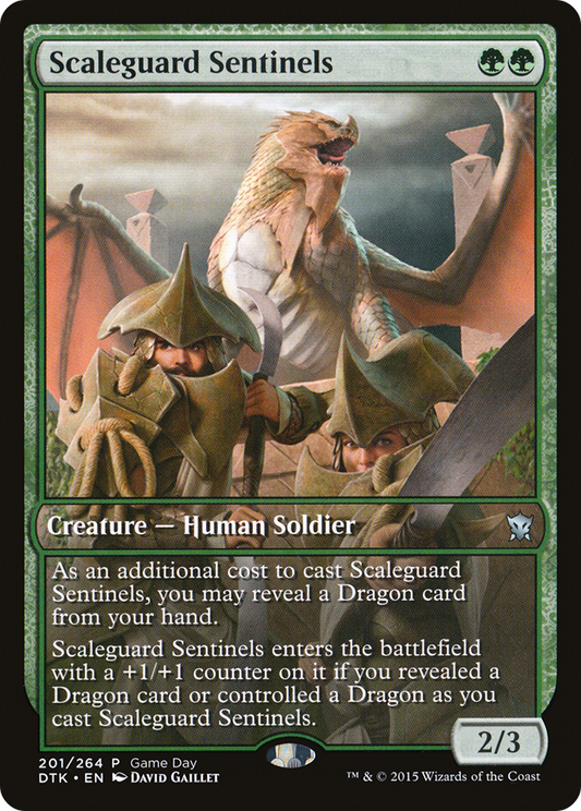 Scaleguard Sentinels (PDTK-201) - Dragons of Tarkir Promos