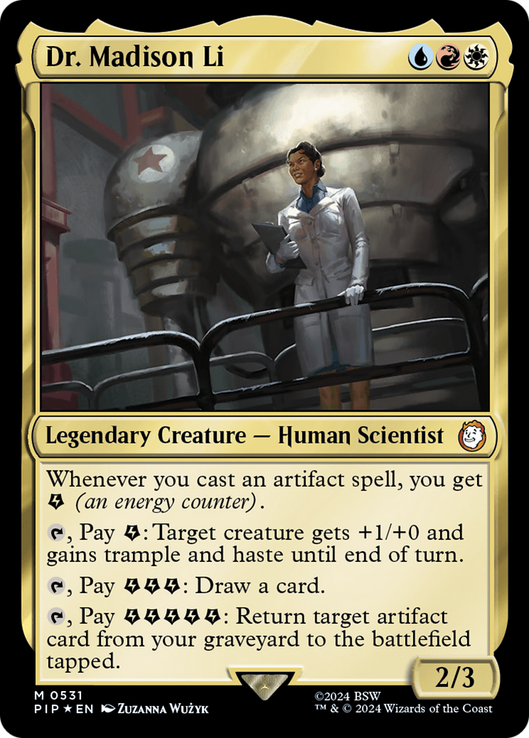 Dr. Madison Li (PIP-531) - Fallout Foil