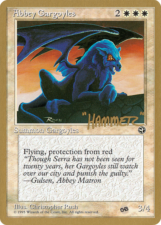 Abbey Gargoyles (PTC-SHR1SB) - Pro Tour Collector Set