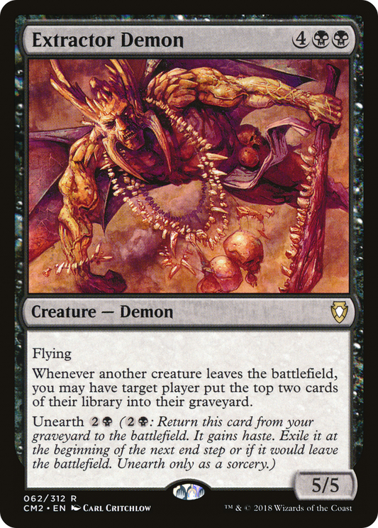 Extractor Demon (CM2-062) - Commander Anthology Volume II