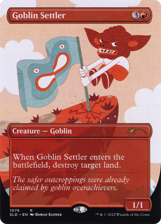 Goblin Settler (SLD-1076) - Secret Lair Drop
