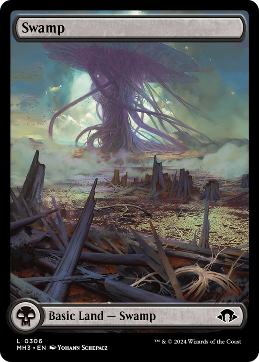 Swamp (MH3-306) - Modern Horizons 3 Foil