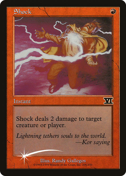 Shock (FNM-006) - Friday Night Magic 2000 Foil