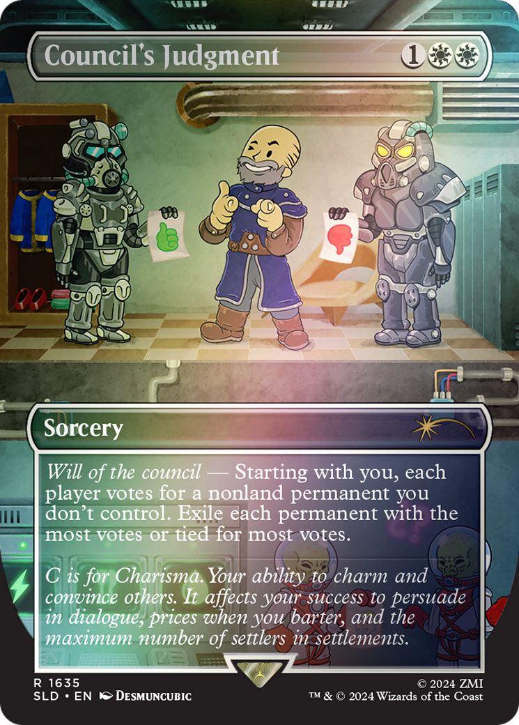 Council's Judgment (SLD-1635) - Secret Lair Drop Foil