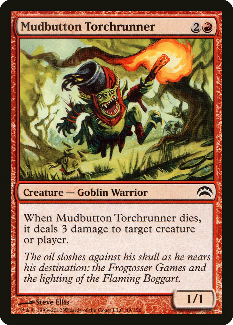 Mudbutton Torchrunner (PC2-049) - Planechase 2012