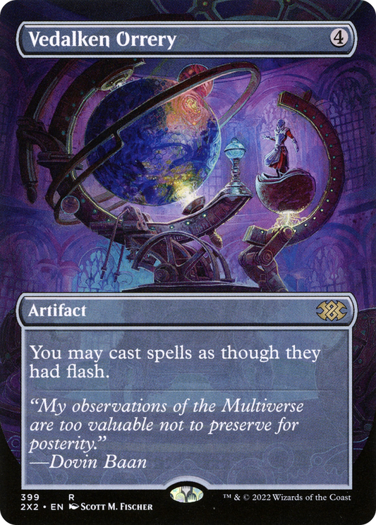 Vedalken Orrery (2X2-399) - Double Masters 2022 (Borderless) Foil