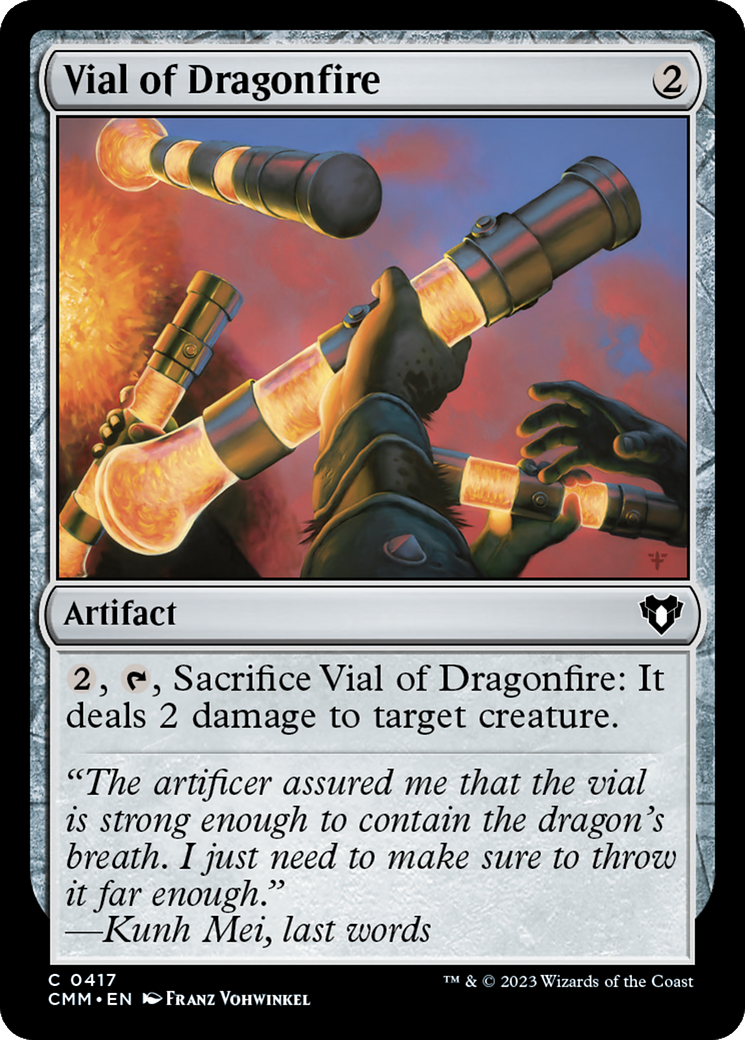 Vial of Dragonfire (CMM-417) - Commander Masters