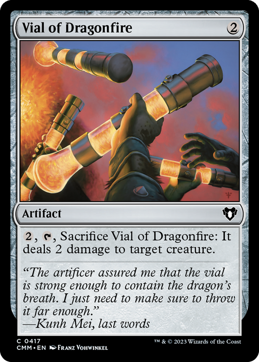 Vial of Dragonfire (CMM-417) - Commander Masters