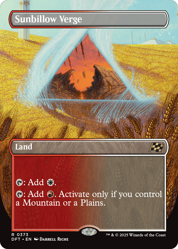 Sunbillow Verge  (DFT-373) - Aetherdrift Foil