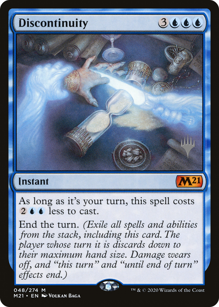 Discontinuity (PPM21-48P) - Core Set 2021 Promos (Promo Pack) Foil
