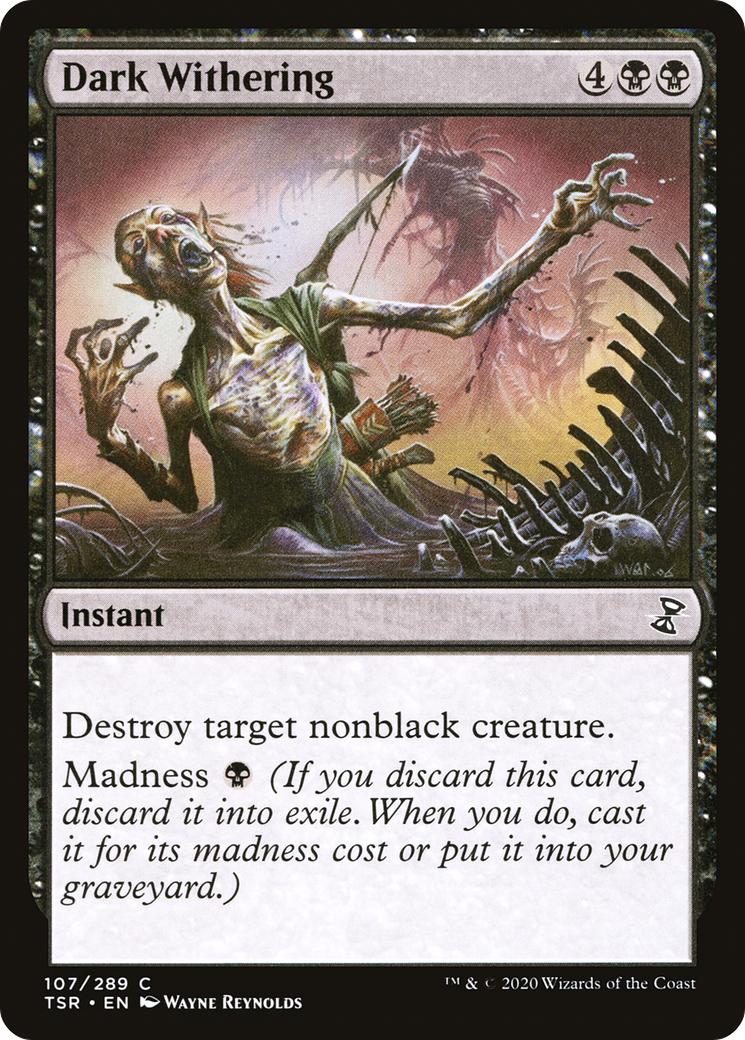 Dark Withering (TSR-107) - Time Spiral Remastered Foil