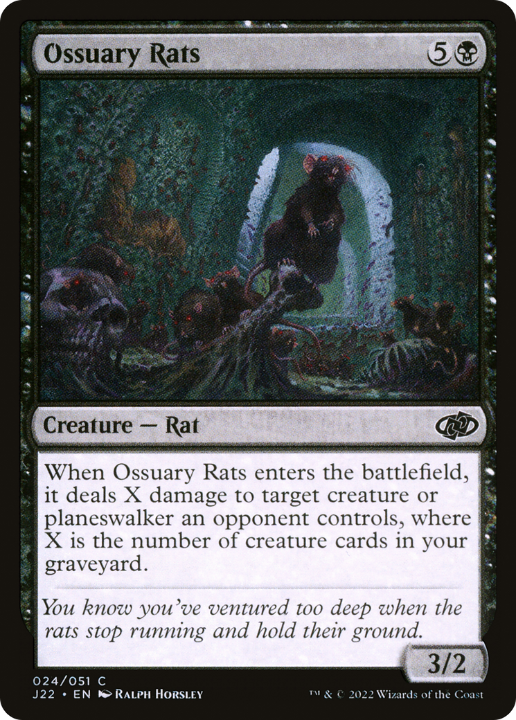Ossuary Rats (J22-024) - Jumpstart 2022
