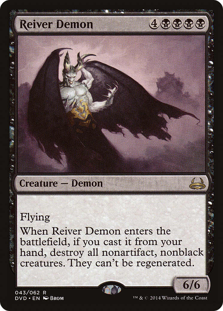 Reiver Demon (DVD-043) - Duel Decks Anthology: Divine vs. Demonic