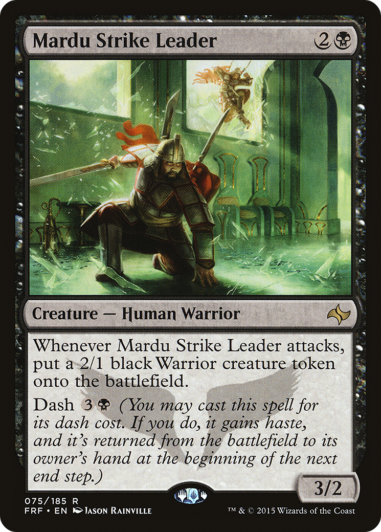 Mardu Strike Leader  (FRF-075) - Fate Reforged Foil