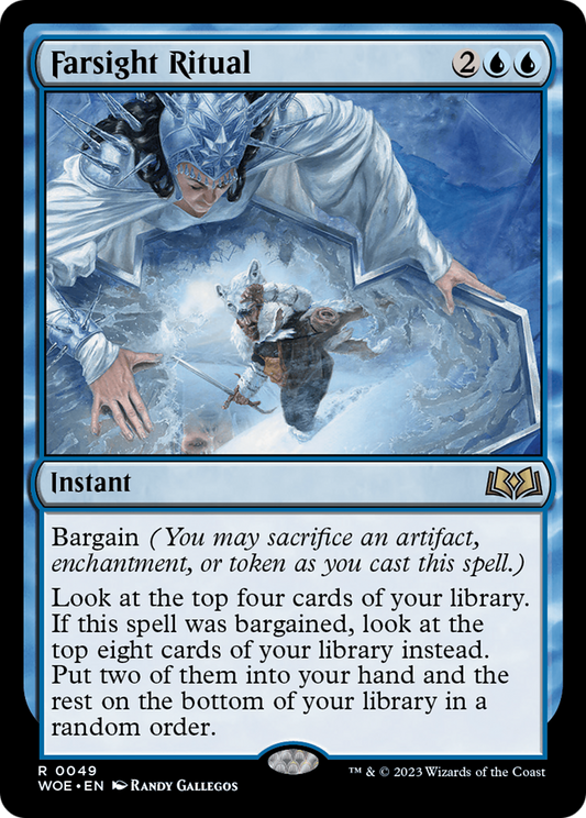 Farsight Ritual (WOE-049) - Wilds of Eldraine Foil