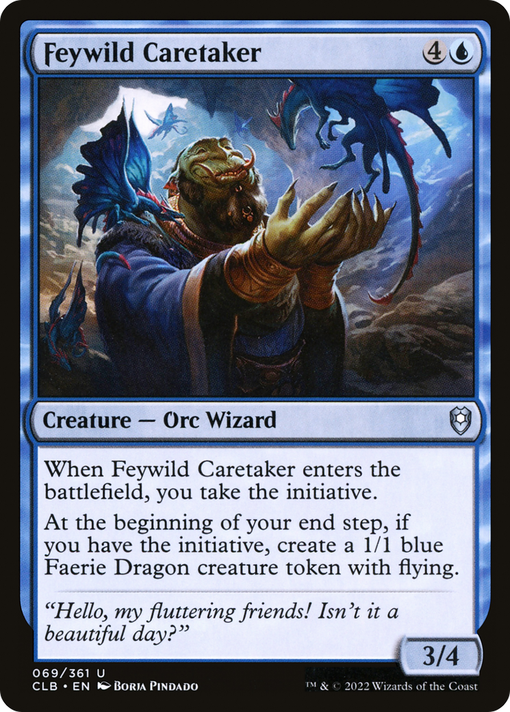 Feywild Caretaker  (CLB-069) - Commander Legends: Battle for Baldur's Gate