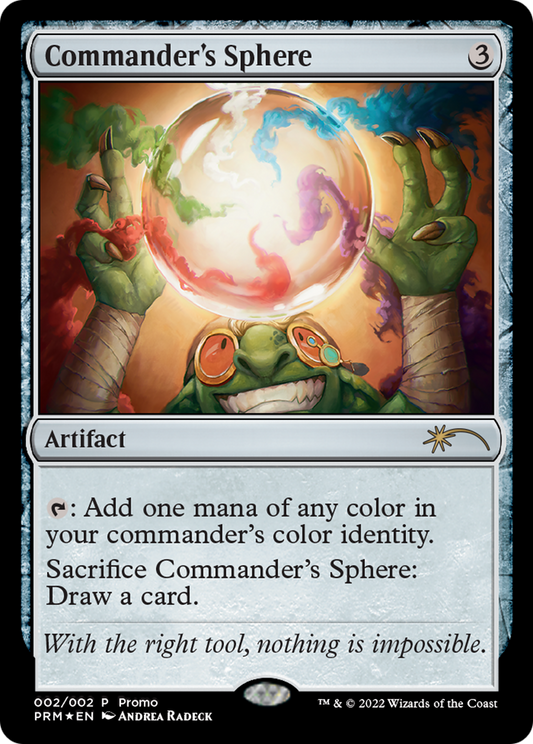 Commander's Sphere (PW24-008) - Wizards Play Network 2024 Foil