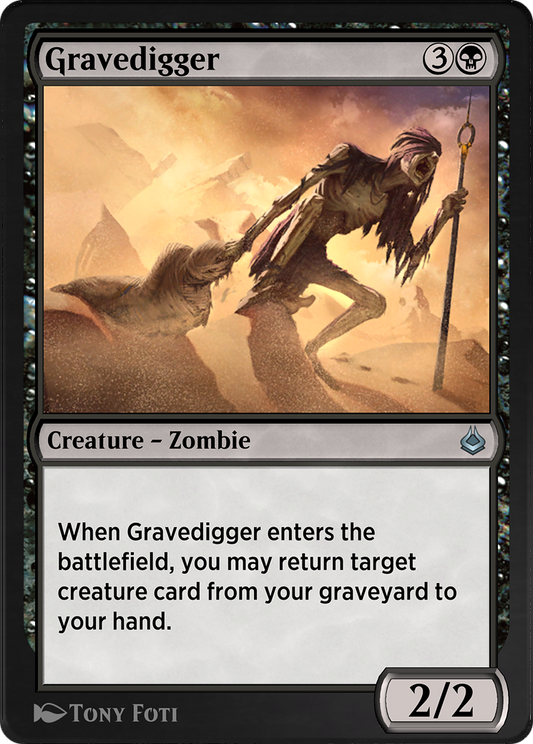 Gravedigger (AKR-107) - Amonkhet Remastered