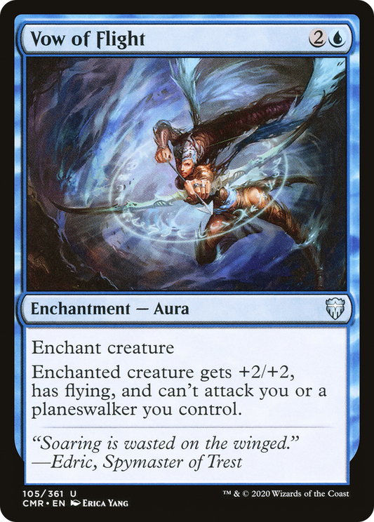 Vow of Flight (CMR-105) - Commander Legends Foil