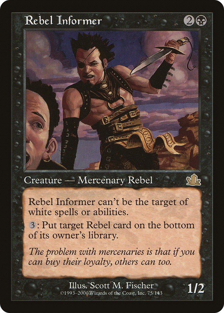 Rebel Informer (PCY-075) - Prophecy Foil