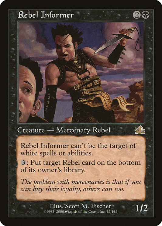 Rebel Informer (PCY-075) - Prophecy Foil