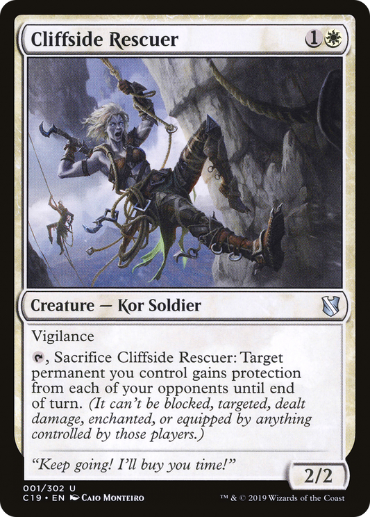 Cliffside Rescuer (C19-001) - Commander 2019