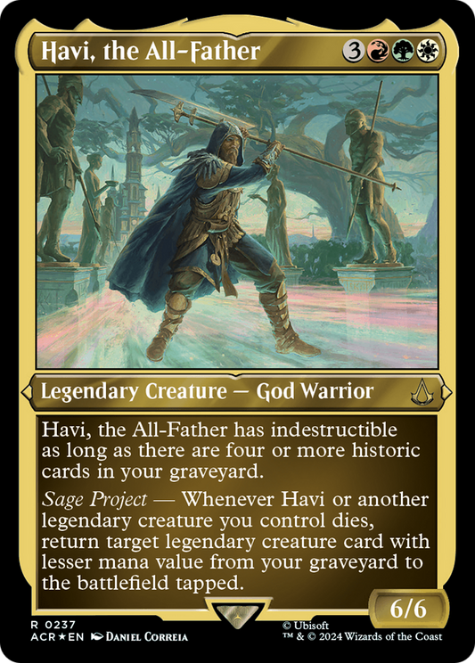 Havi, the All-Father (ACR-237) - Assassin's Creed Etched Foil