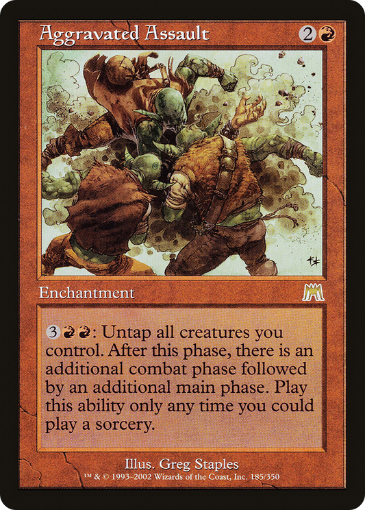 Aggravated Assault (ONS-185) - Onslaught Foil