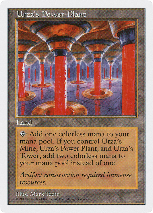 Urza's Power Plant (5ED-428) - Fifth Edition