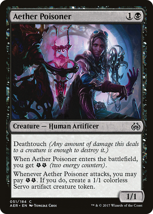 Aether Poisoner (AER-051) - Aether Revolt