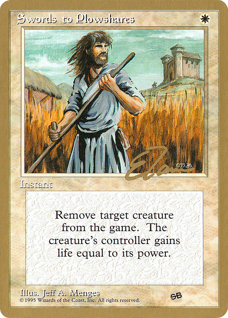 Swords to Plowshares (PTC-ET52SB) - Pro Tour Collector Set