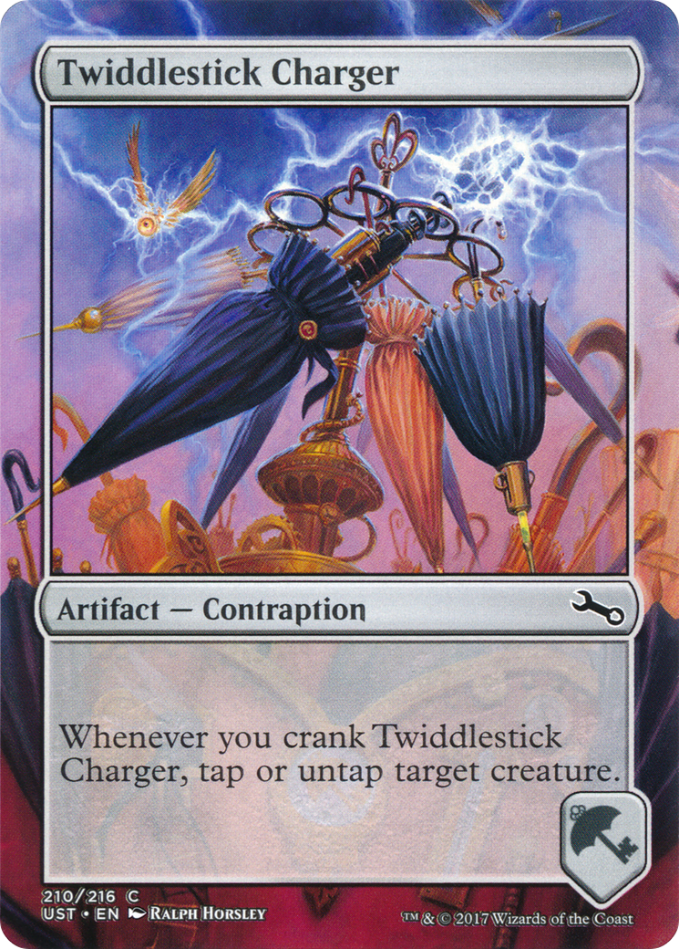 Twiddlestick Charger  (Borderless)(UST-210) - Unstable Foil