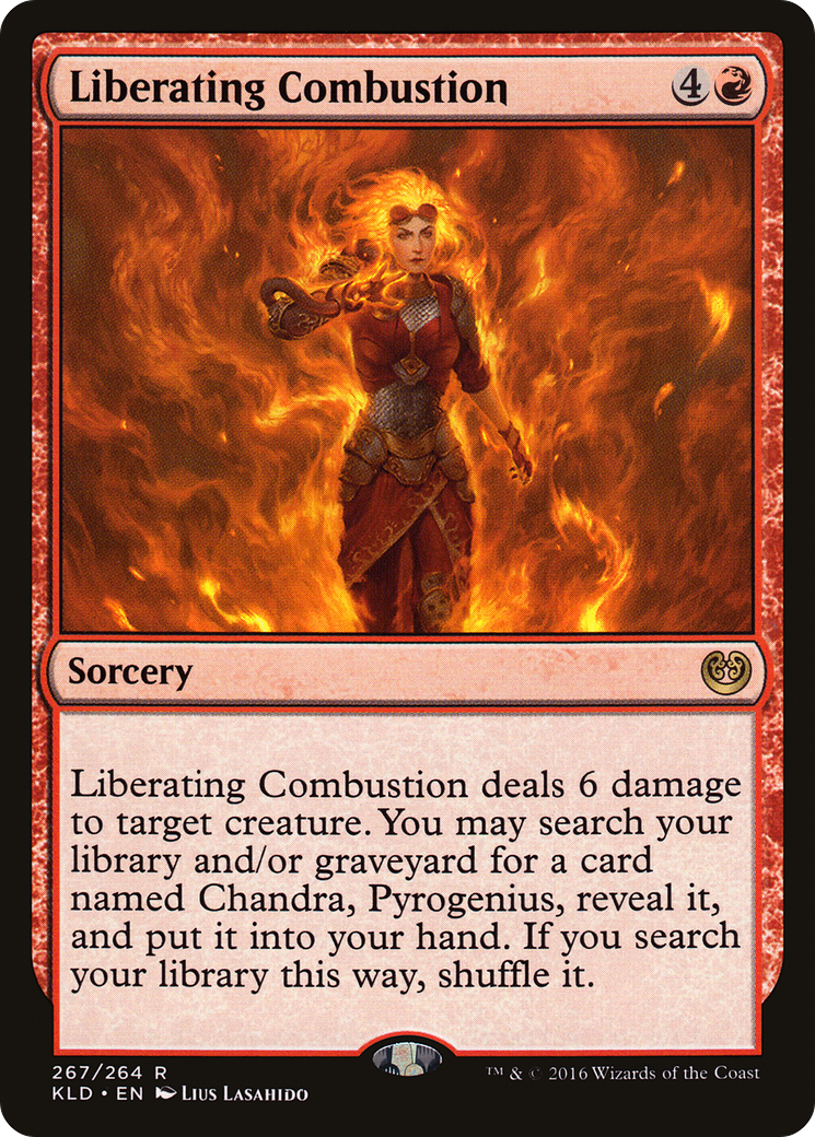 Liberating Combustion (KLD-267) - Kaladesh