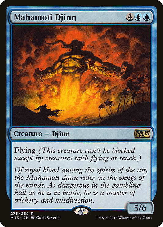 Mahamoti Djinn (M15-275) - Magic 2015