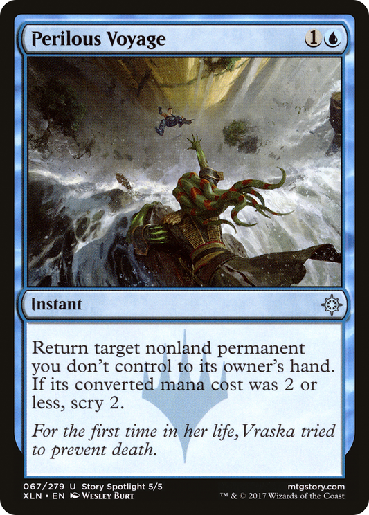 Perilous Voyage (XLN-067) - Ixalan Foil