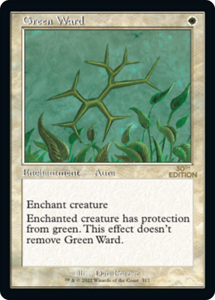 Green Ward (30A-317) - 30th Anniversary Edition