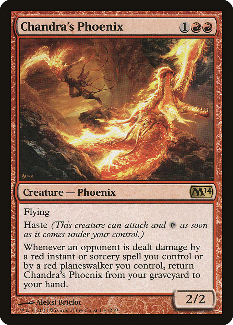 Chandra's Phoenix (M14-134) - Magic 2014