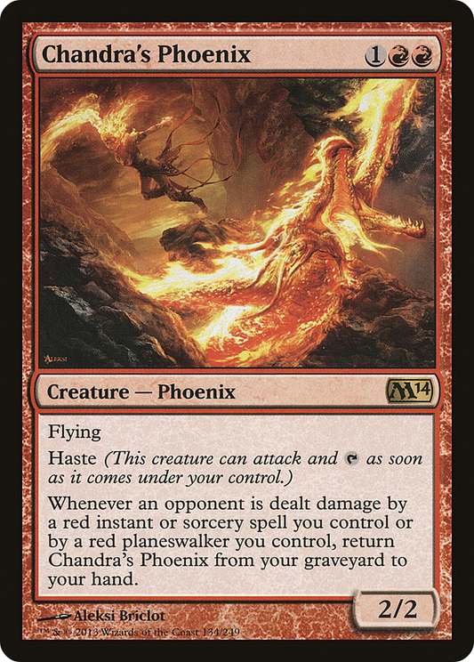 Chandra's Phoenix (M14-134) - Magic 2014