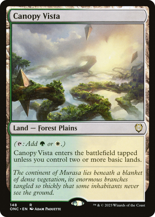 Canopy Vista (ONC-148) - Phyrexia: All Will Be One Commander