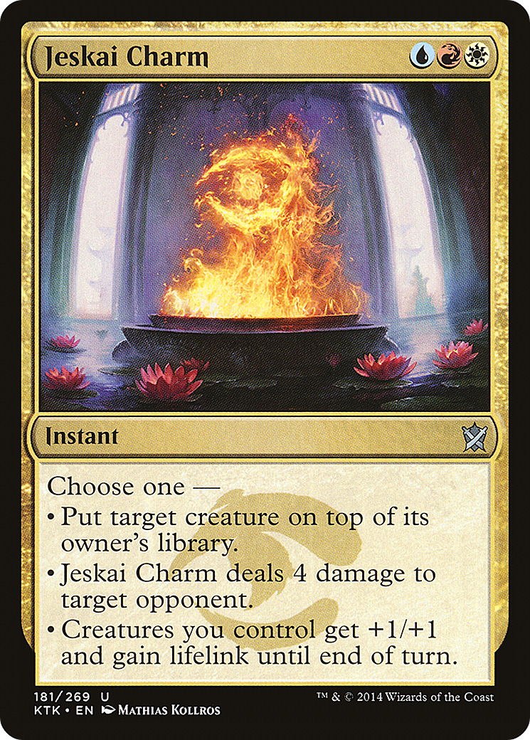 Jeskai Charm (KTK-181) - Khans of Tarkir