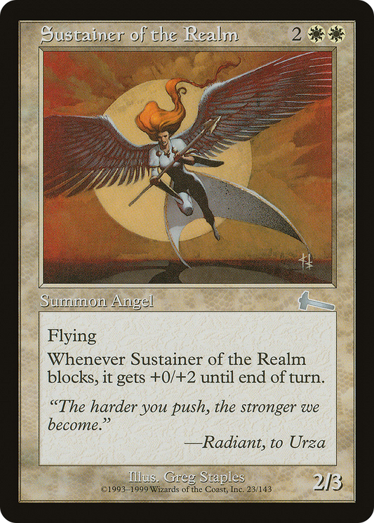 Sustainer of the Realm (ULG-023) - Urza's Legacy Foil