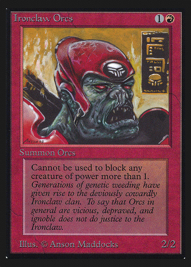 Ironclaw Orcs (IED-160) - Intl. Collectors' Edition